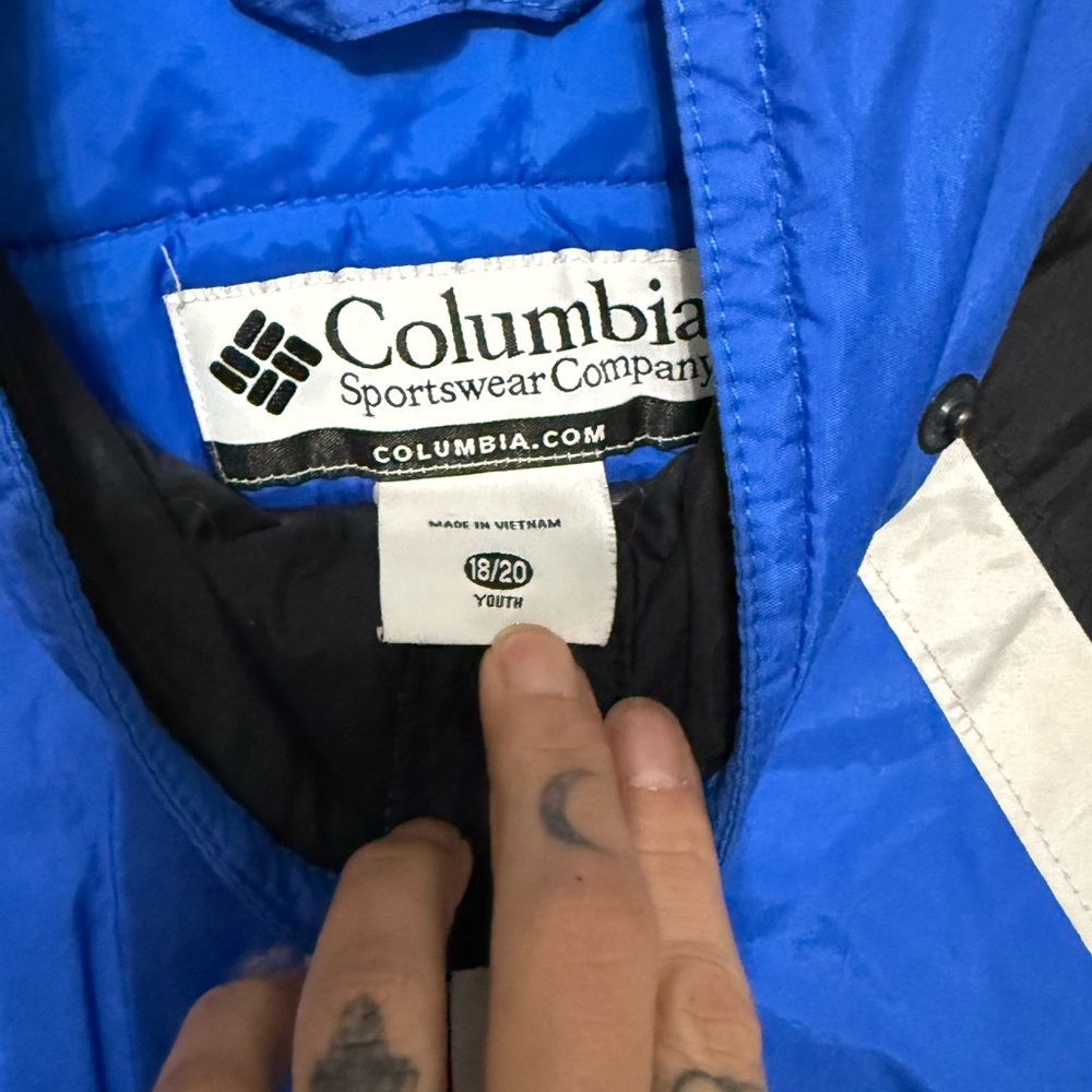 Columbia Kids Blue and Black Performance Jacket - Picture 4 of 5